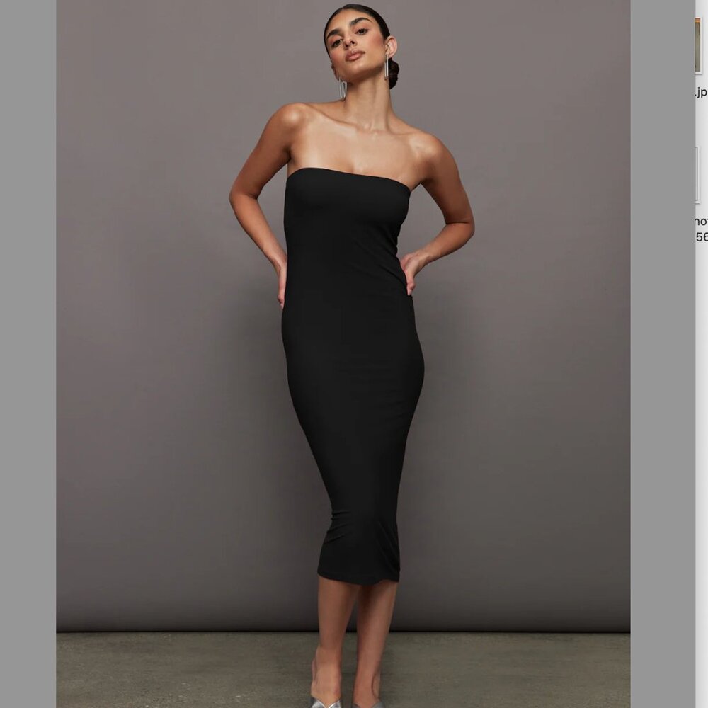Carbon38 Strapless Dress in Melt - NWT